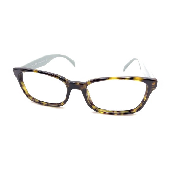 Prada VPR 18T 2AU-1O1 Tortoise Brown Blue Eyeglasses Frames 51-16 140 Italy - Picture 8 of 12